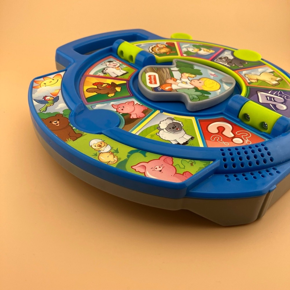 Fisher-Price Little People World of Animals See N' Say Toddler Musical Toy 2015 - Picture 4 of 7